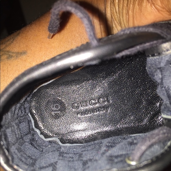 Gucci crib shoes 0/3months - Picture 4 of 5